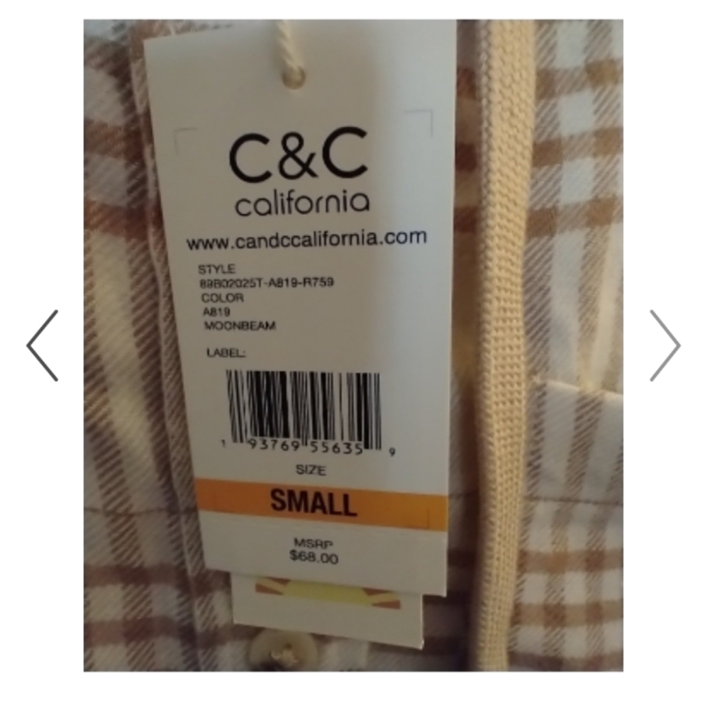 NWT C&C California Shacket - Picture 10 of 13